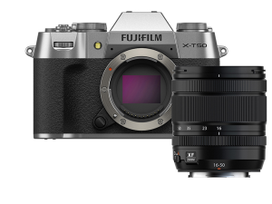 X-T50 Gümüş + XF16-50mm Kit